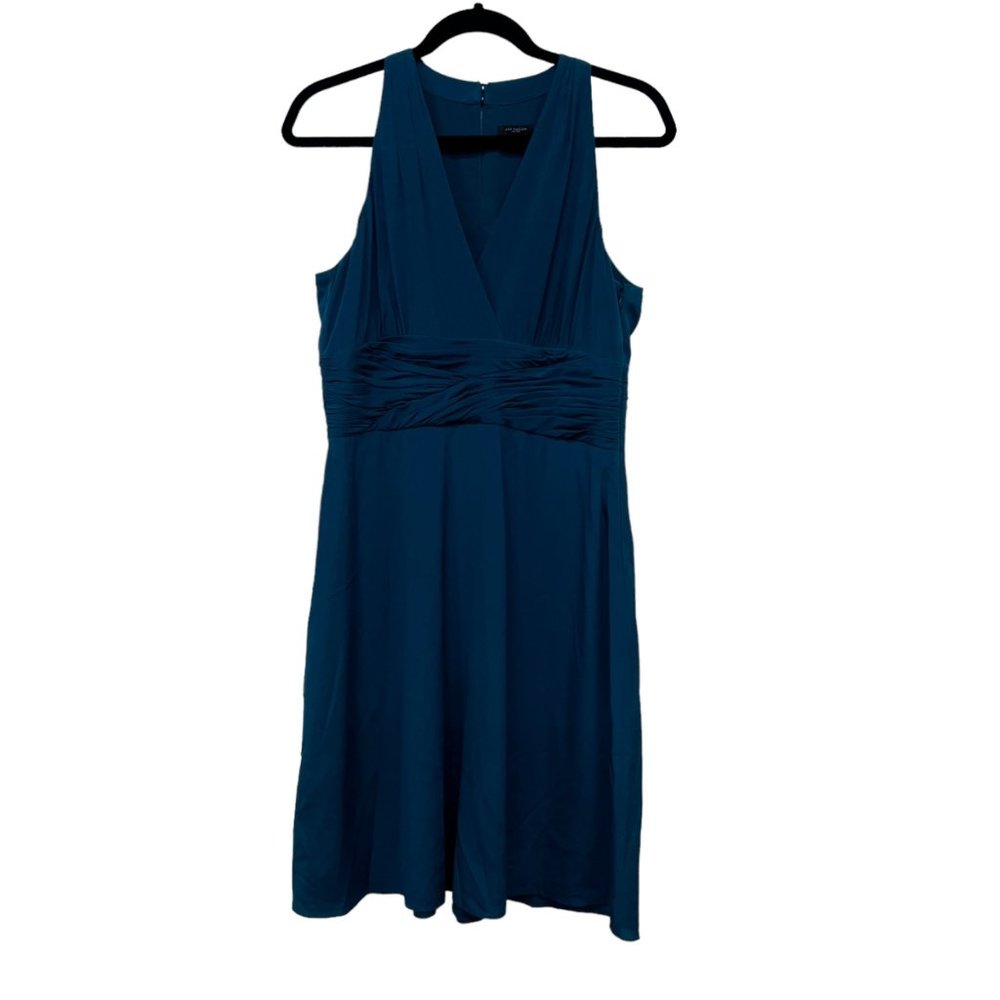 DRESS Sale Ann Taylor green sleeveless formal knee-length dress womens Size: 10